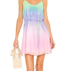 OLIVIA RUBIN Pastel Gradient Mini Dress